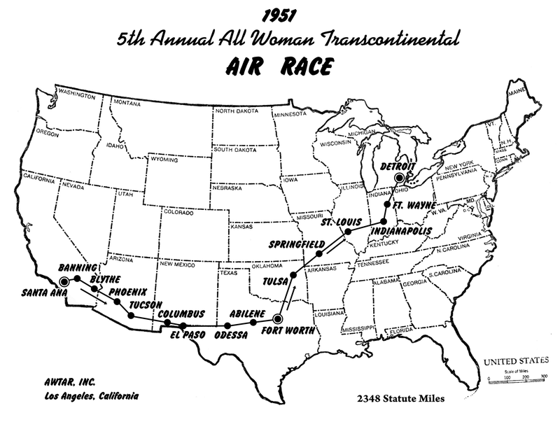 1951 - All-Woman Transcontinental Air Race, Inc.