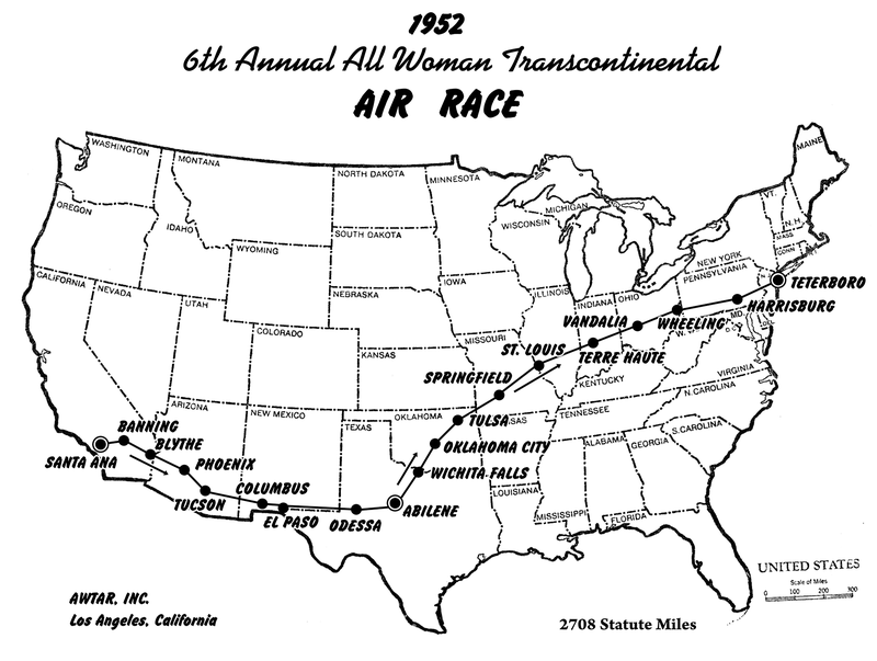 1952 - All-Woman Transcontinental Air Race, Inc.