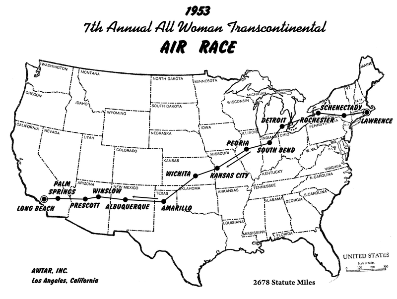 1953 - All-Woman Transcontinental Air Race, Inc.