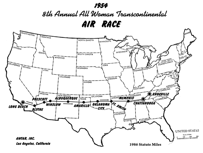 1954 - All-Woman Transcontinental Air Race, Inc.