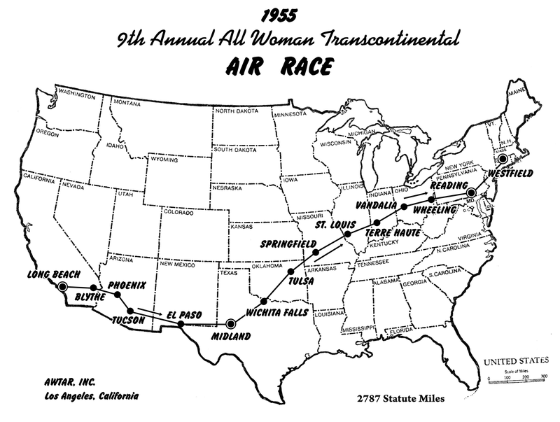 1955 - All-Woman Transcontinental Air Race, Inc.