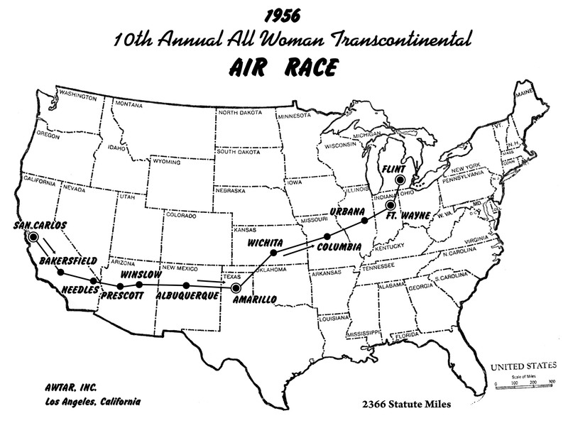 1956 - All-Woman Transcontinental Air Race, Inc.
