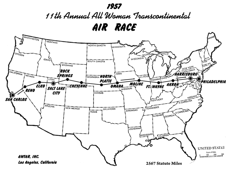 1957 - All-Woman Transcontinental Air Race, Inc.