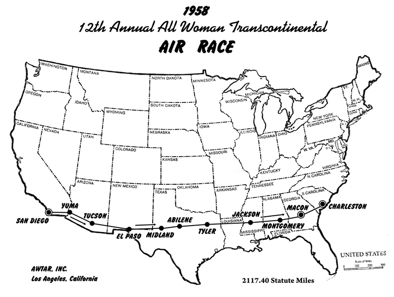 1958 - All-Woman Transcontinental Air Race, Inc.