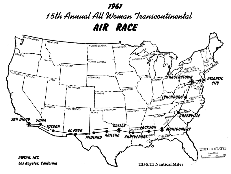 1961 - All-Woman Transcontinental Air Race, Inc.