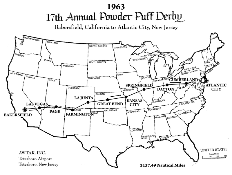 1963 - All-Woman Transcontinental Air Race, Inc.
