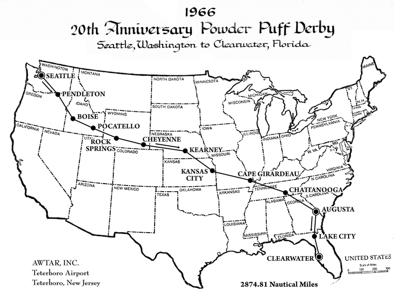1966 - All-Woman Transcontinental Air Race, Inc.