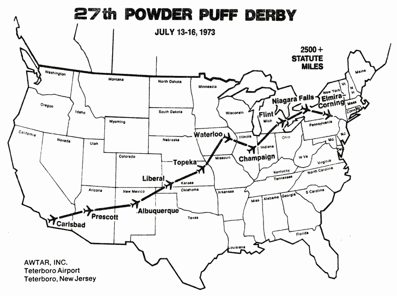 1973 - All-Woman Transcontinental Air Race, Inc.