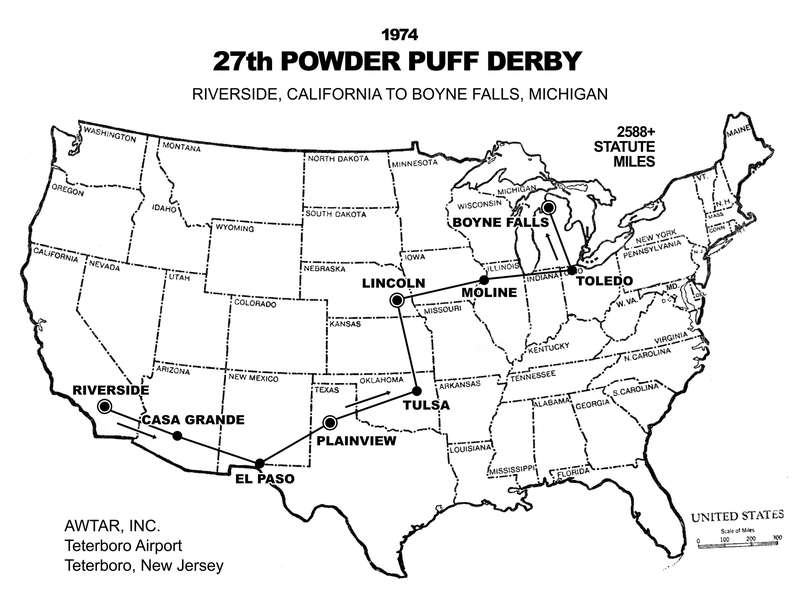 1974 - All-Woman Transcontinental Air Race, Inc.