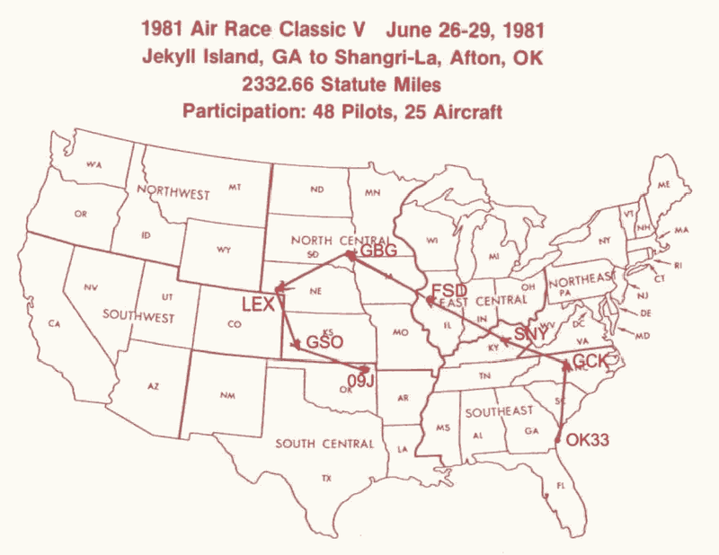 1981 - Air Race Classic, Ltd.