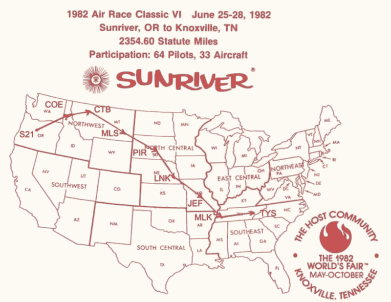 1982 - Air Race Classic, Ltd.