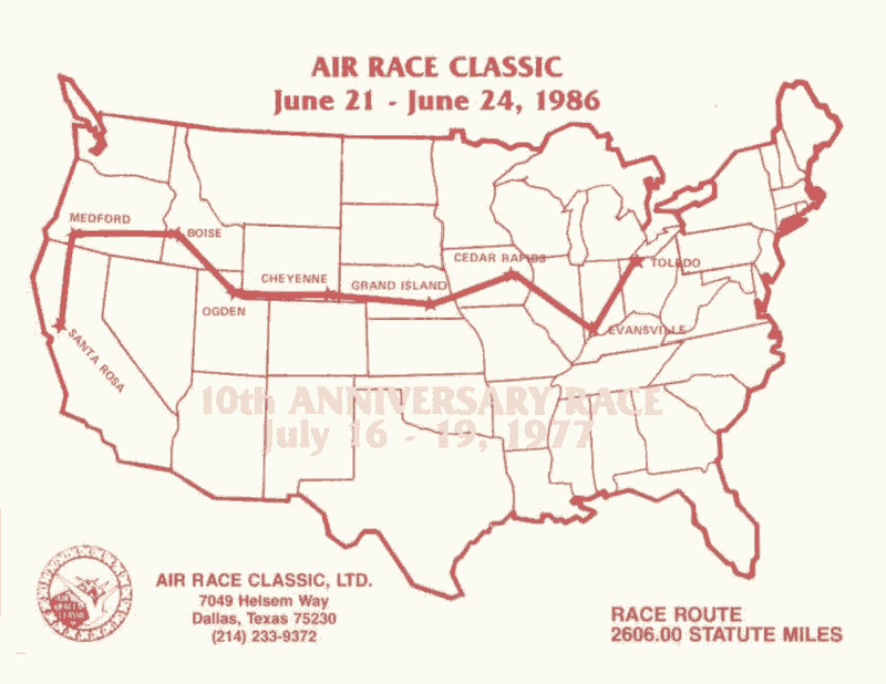 1986 - Air Race Classic, Ltd.