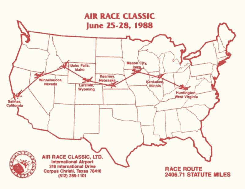 1988 - Air Race Classic, Ltd.