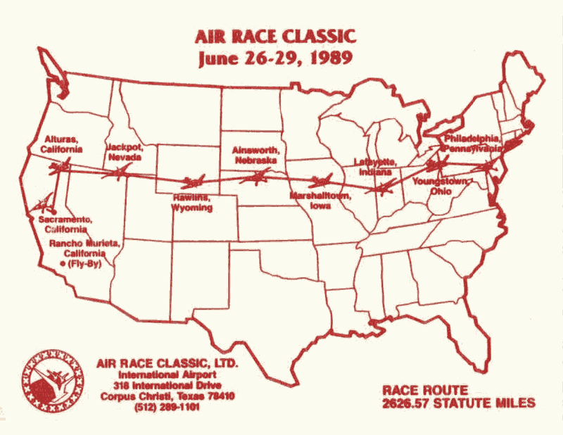 1989 - Air Race Classic, Ltd.