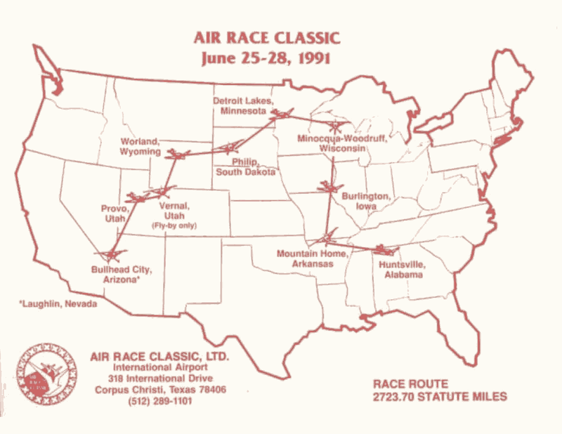 1991 - Air Race Classic, Ltd.