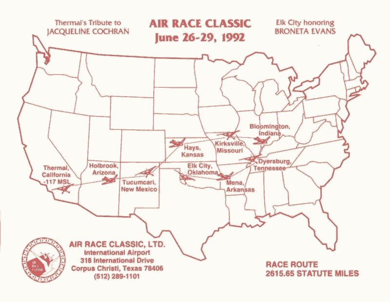 1992 - Air Race Classic, Ltd.