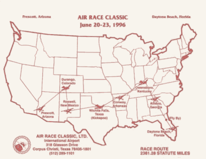 1996 - Air Race Classic, Ltd.
