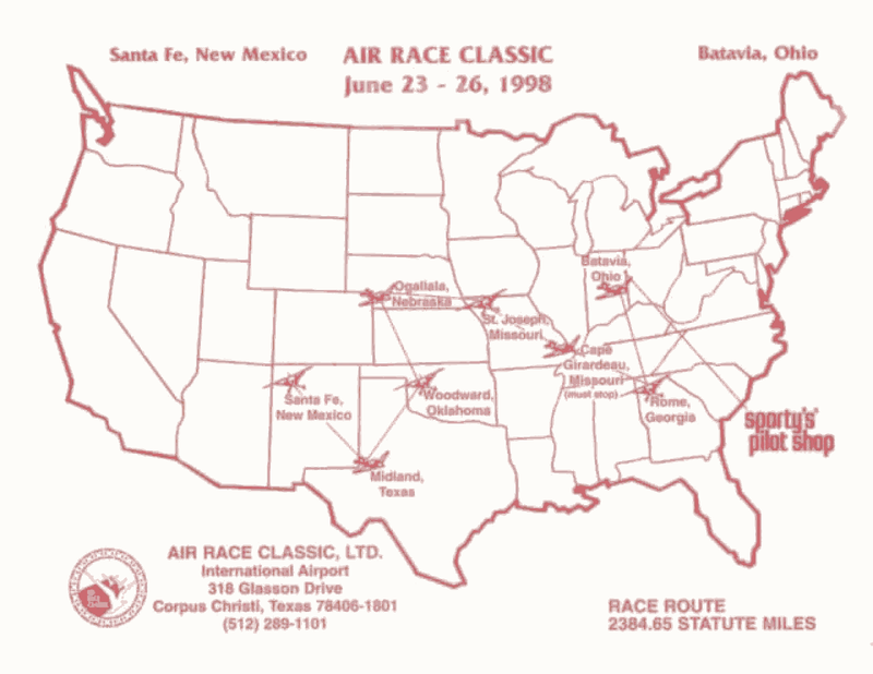 1998 - Air Race Classic, Ltd.