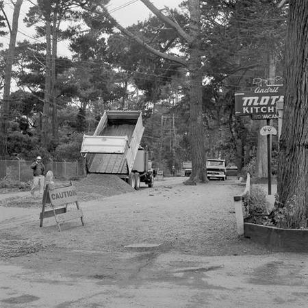Photo: Late 1960's - Asilomar Blvd gets paved