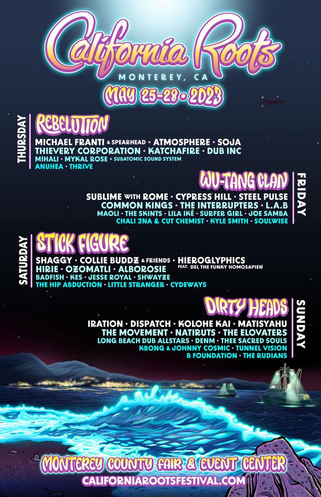 Cali Roots 2023 - California Roots Music & Art Festival