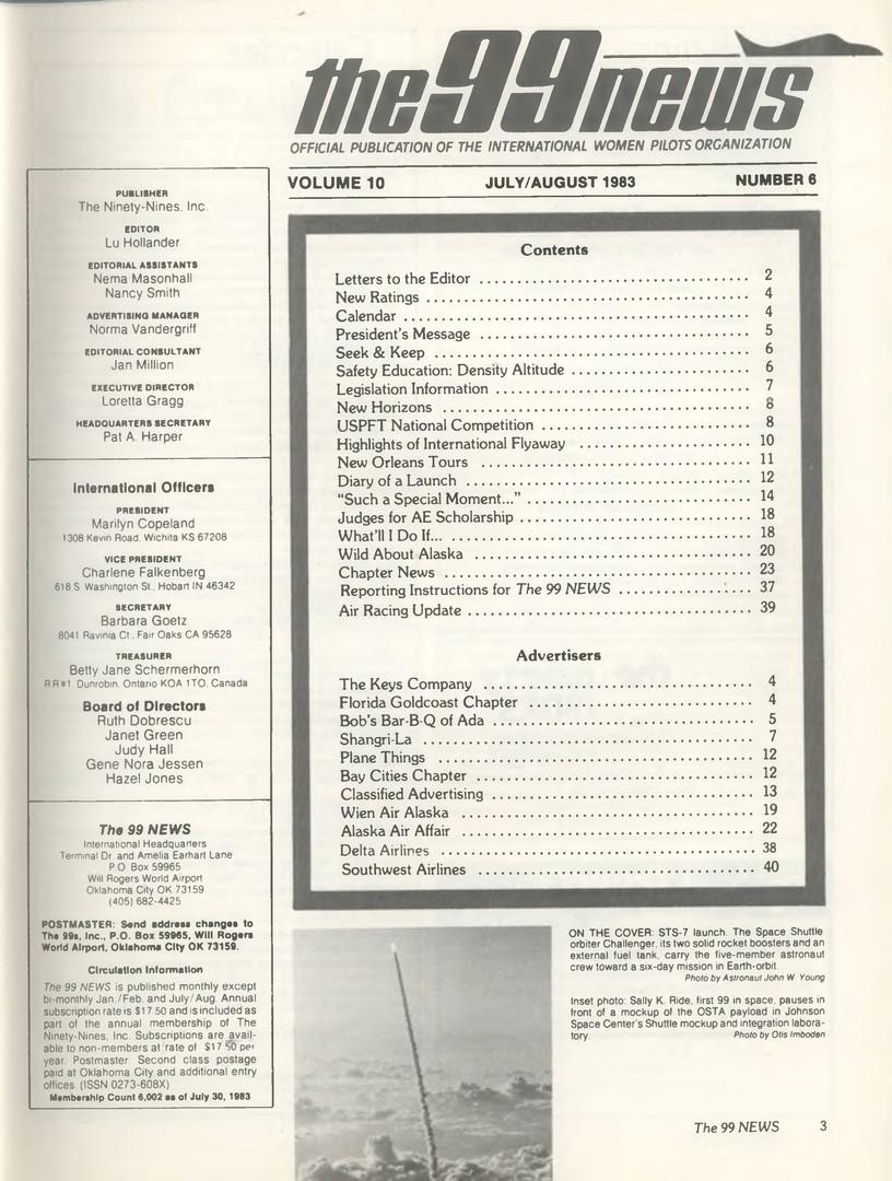 Featured Issue Ninety Nines Magazine Museum Of Women Pilots